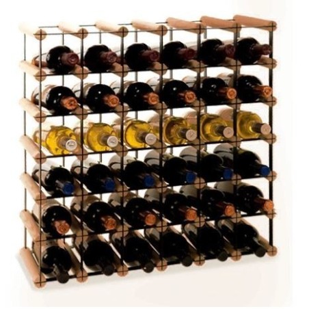 Stojak · 36 butelek RW-8 6x6 czerń·brąz