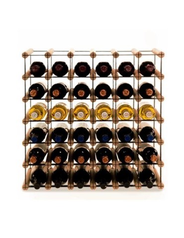 Stojak · 36 butelek RW-8 6x6 czerń·brąz - product 2