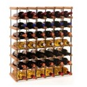Stojak · 42 butelki RW-8 6x7 czerń·brąz
