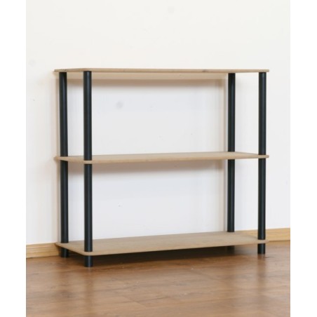 Regał rurkowy DEDAL-3N Czarne rurki