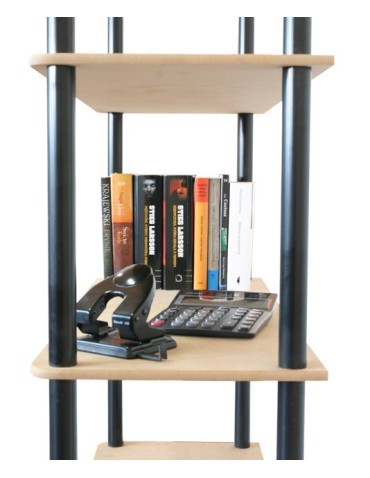 Regał rurkowy DEDAL-3N Czarne rurki - product 2