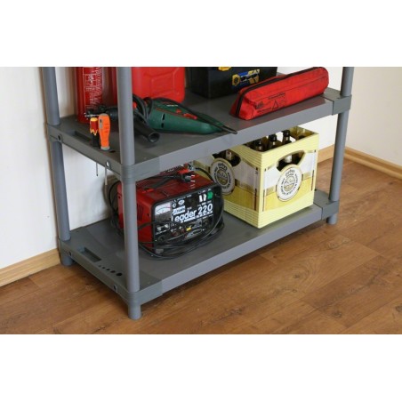 Regał plastikowy Jupiter-5 180x130x46 zielony