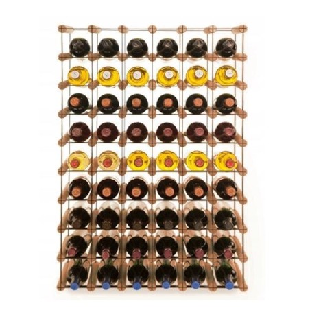 Stojak · 54 butelki RW-8 6x9 czerń·brąz