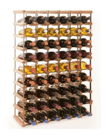 Stojak · 54 butelki RW-8 6x9 czerń·brąz - product 2