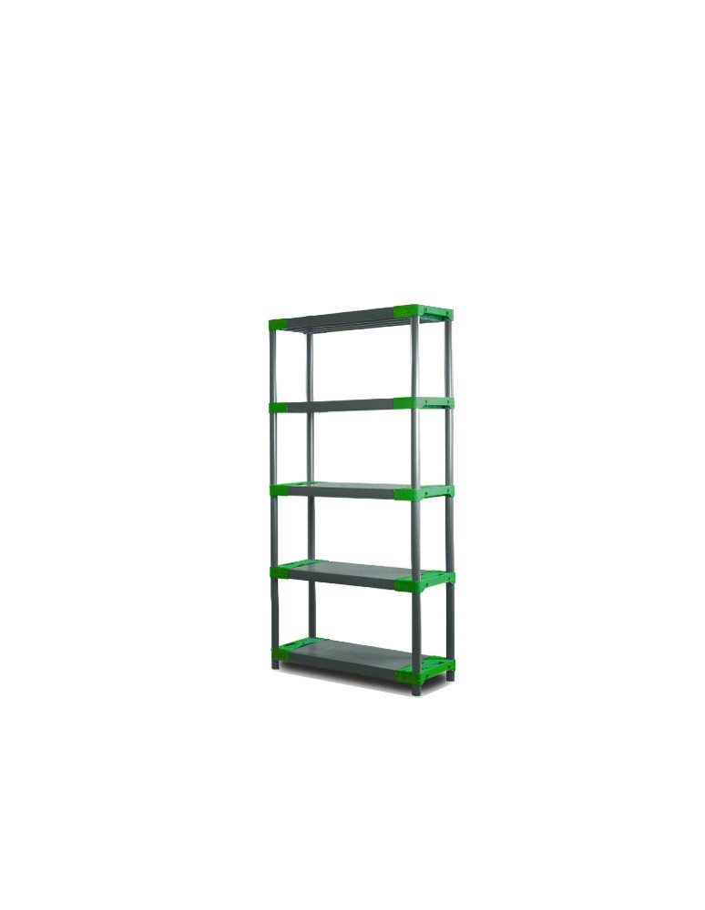 Jupiter-5 - Regał plastikowy Jupiter-5 180x70x46 zielony - produkt MODO24.PL 1