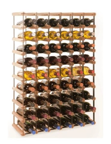 Stojak · 48 butelki RW-8 6x8 czerń·brąz