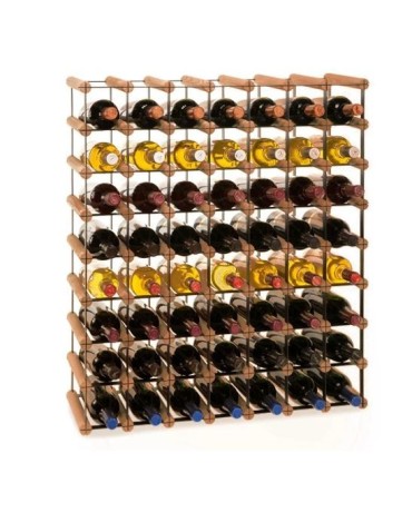 Stojak · 56 butelek RW-8 7x8 czerń·brąz - product 2