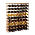 Stojak · 63 butelki RW-8 7x9 czerń·brąz