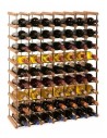 Stojak · 63 butelki RW-8 7x9 czerń·brąz