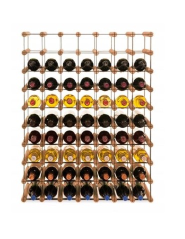 Stojak · 63 butelki RW-8 7x9 czerń·brąz - product 2