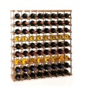 Stojak · 72 butelki RW-8 8x9 czerń·brąz