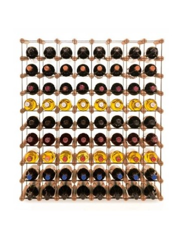 Stojak · 72 butelki RW-8 8x9 czerń·brąz - product 2