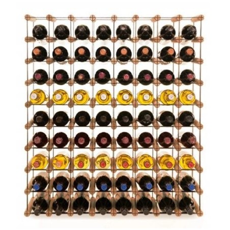 Stojak · 72 butelki RW-8 8x9 czerń·brąz