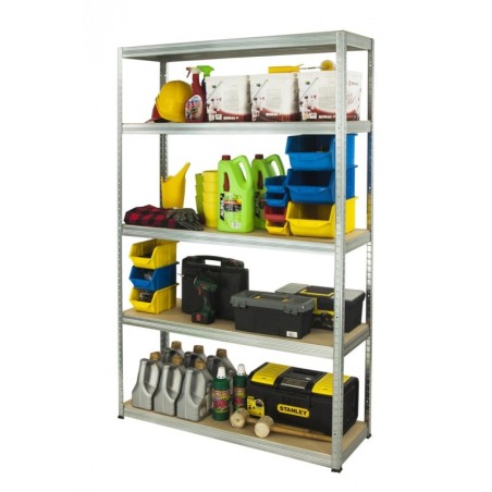 Regał metalowy Helios 213x120x35_5_Z - 175 kg / na półkę