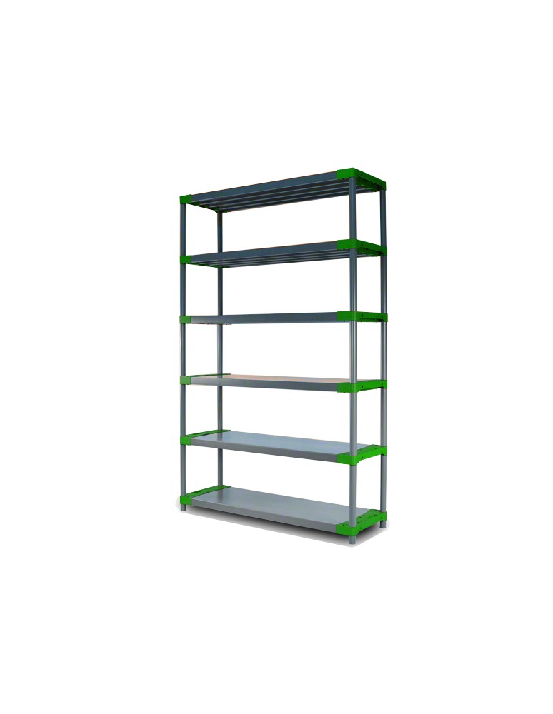 Jupiter-6 - Regał plastikowy Jupiter-6 222x120x46 zielony - produkt MODO24.PL 1
