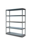 Regał plastikowy TYTAN-5 szary · 180x120x46 · Nośność półki 160 kg