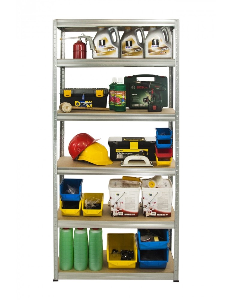 wysokość 213 - Regał metalowy Helios 213x75x35_6_Z - 175 kg / na półkę - product MODO24.PL 5