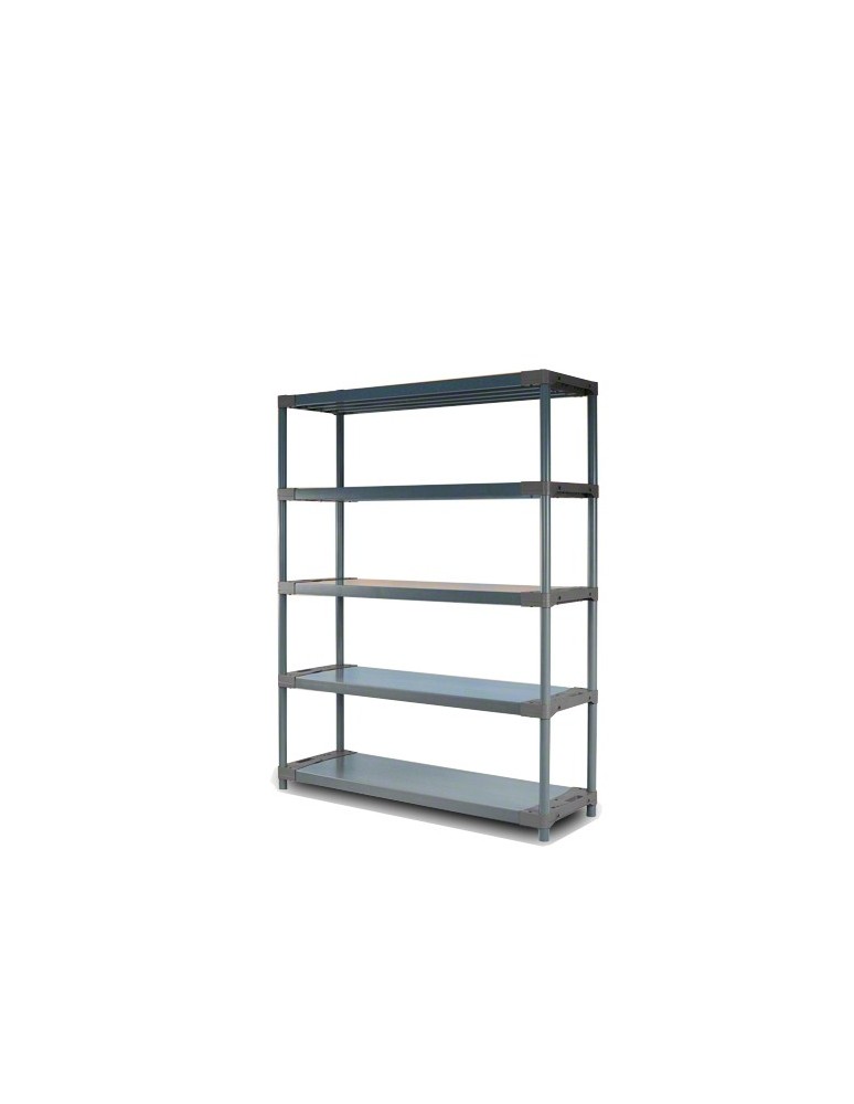 Tytan-5 - Regał plastikowy TYTAN-5 szary · 180x150x46 · Nośność półki 100 kg - produkt MODO24.PL 1