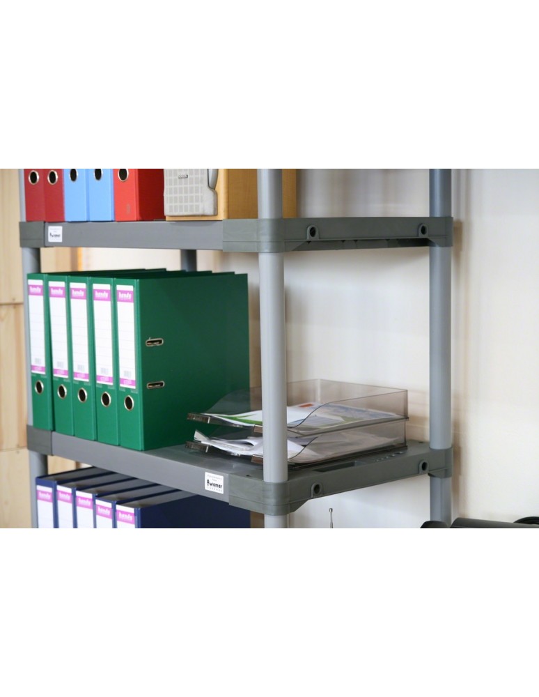 Tytan-5 - Regał plastikowy TYTAN-5 zielony · 180x150x46 · Nośność półki 100 kg - product MODO24.PL 4