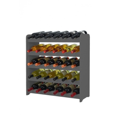 Regał na wino RW-16-30 Ciemny grafit
