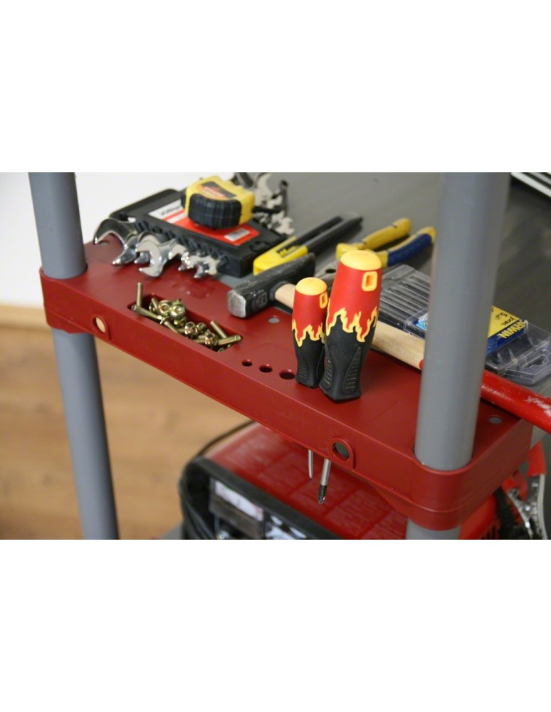 Tytan-6 - Regał plastikowy TYTAN-6 · szary · 222x110x46 · Nośność półki 160 kg - product MODO24.PL 2