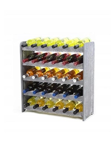 Regał na wino RW-16-30 Ciemny grafit decor - product 2