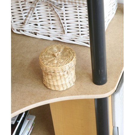 Regał rurkowy DEDAL-5W Czarne rurki