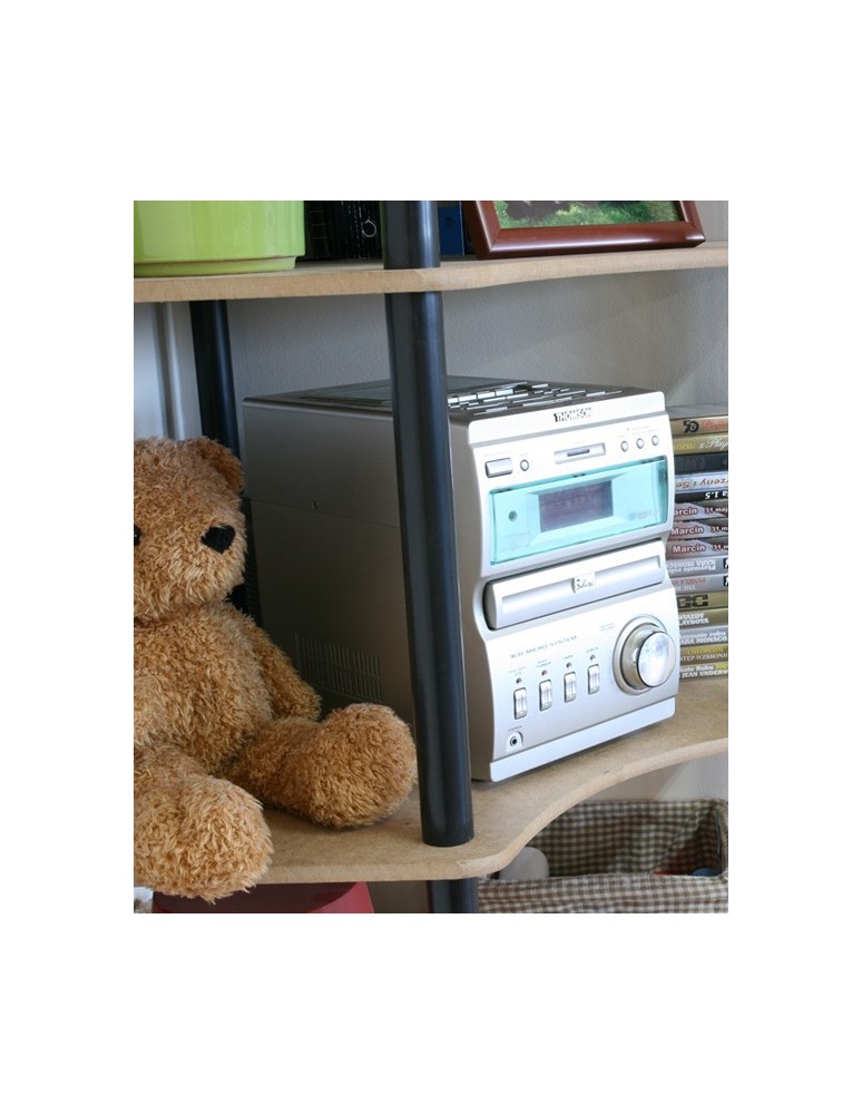 seria regałów DEDAL - Regał rurkowy DEDAL-5W Czarne rurki - product MODO24.PL 3