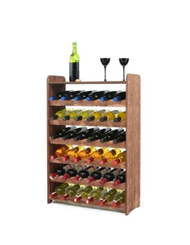 Regał na wino RW-16-36P Ciemny brąz decor