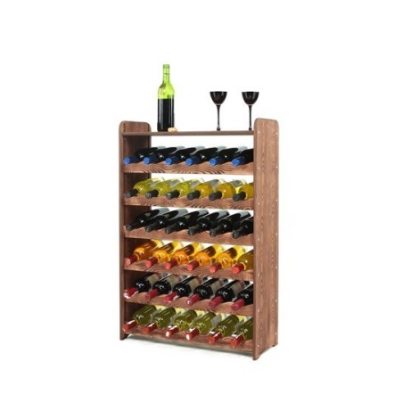 Regał na wino RW-16-36P Ciemny brąz decor