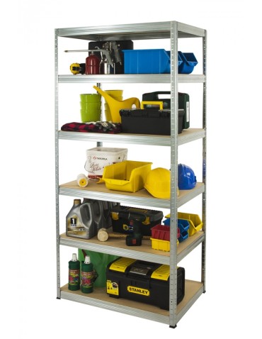 wysokość 213 - Regał metalowy Helios 213x75x60_6_Z - 175 kg / na półkę - product 6