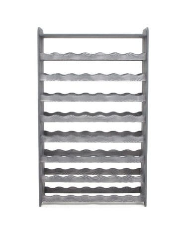 Stojaki na wino RW16 do butelek - Regał na wino RW-16-56P Ciemny grafit decor - product 3