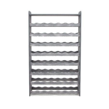 Regał na wino RW-16-56P Ciemny grafit decor