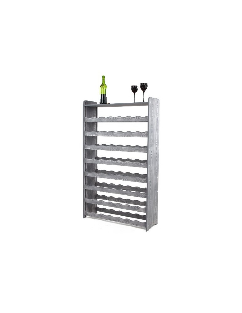 Stojaki na wino RW16 do butelek - Regał na wino RW-16-56P Ciemny grafit decor - produkt MODO24.PL 1