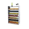 Regał na wino RW-16-56P Ciemny grafit decor