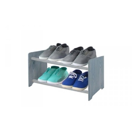 Regał na buty RBS-2-45 w kolorze ciemnografitowym