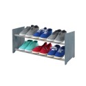 Regał na buty RBS-2-65 ciemnografitowy · boki dekor
