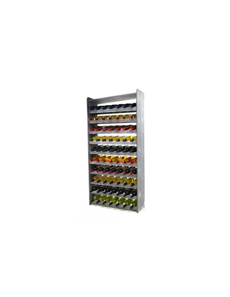 Stojaki na wino RW16 do butelek - Regał na wino RW-16-70P Ciemny grafit decor - produkt MODO24.PL 1