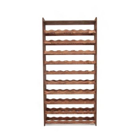 Regał na wino RW-16-70P Ciemny brąz decor