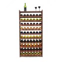 Regał na wino RW-16-70P Ciemny brąz decor