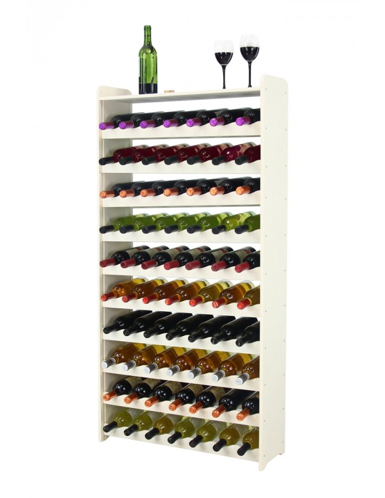 Stojaki na wino RW16 do butelek - Regał na wino RW-16-70P Ecru - produkt MODO24.PL 1
