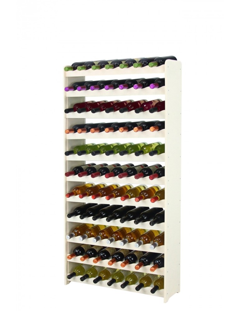 Stojaki na wino RW16 do butelek - Regał na wino RW-16-77 Ecru - produkt MODO24.PL 1