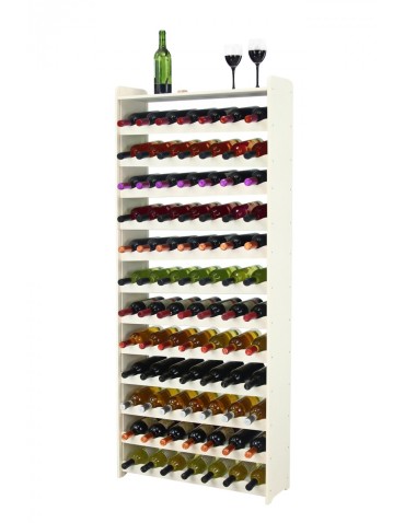 Regał na wino RW-16-84P Ecru