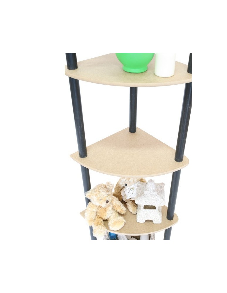 seria regałów DEDAL - Regał rurkowy DEDAL-6Z Czarne rurki - product MODO24.PL 2