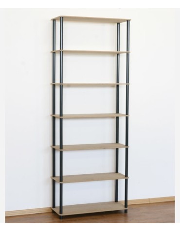 Regał rurkowy DEDAL-7N Czarne rurki