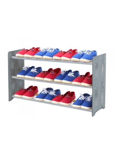 Regał na buty RBS-3-90 w kolorze ciemnografitowym