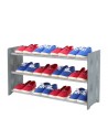 Regał na buty RBS-3-90 w kolorze ciemnografitowym