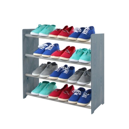 Regał na buty RBS-4-65 w kolorze ciemnografitowym