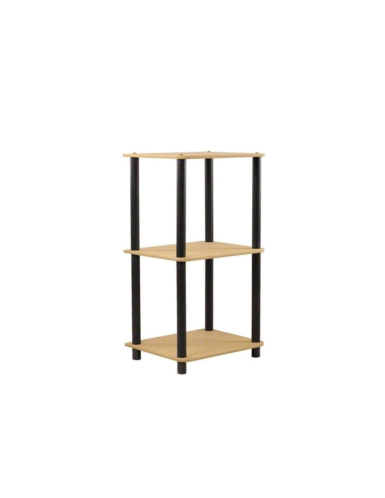 seria regałów DEDAL - Regał rurkowy DEDAL-3L Czarne rurki - product MODO24.PL 2