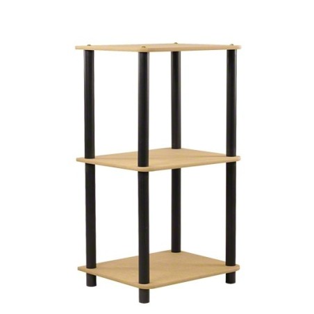 Regał rurkowy DEDAL-3L Czarne rurki